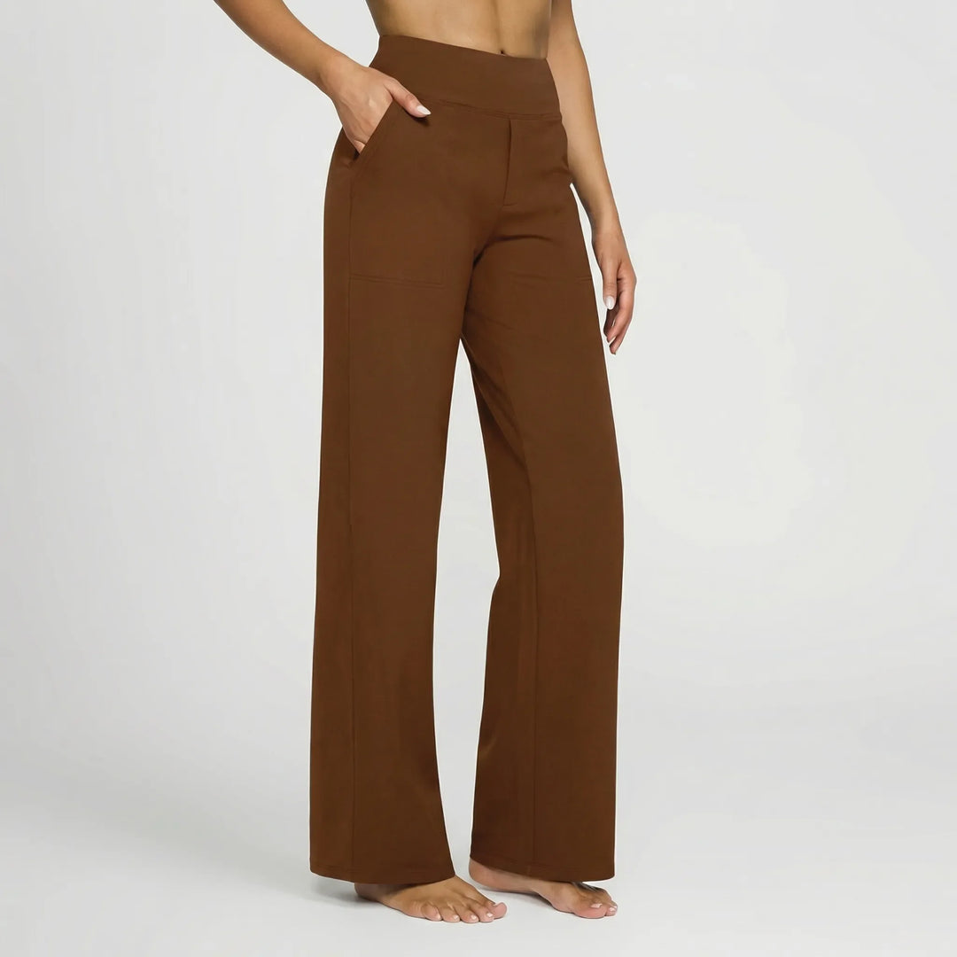 Pantalon Femme Taille Haute Extensible