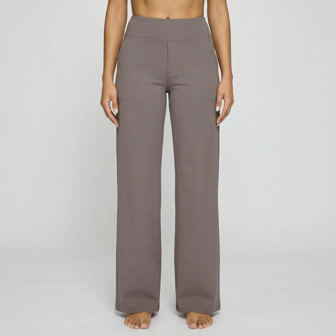 Pantalon Femme Taille Haute Extensible