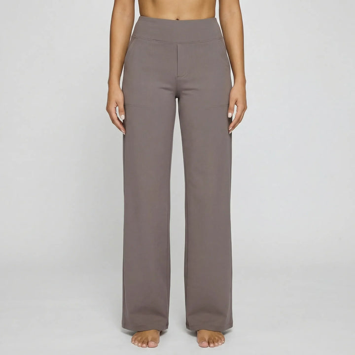 Pantalon Femme Taille Haute Extensible