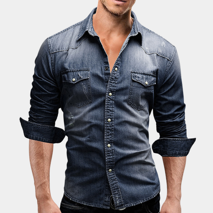 Percy - Chemise élégante à manches longues pour hommes