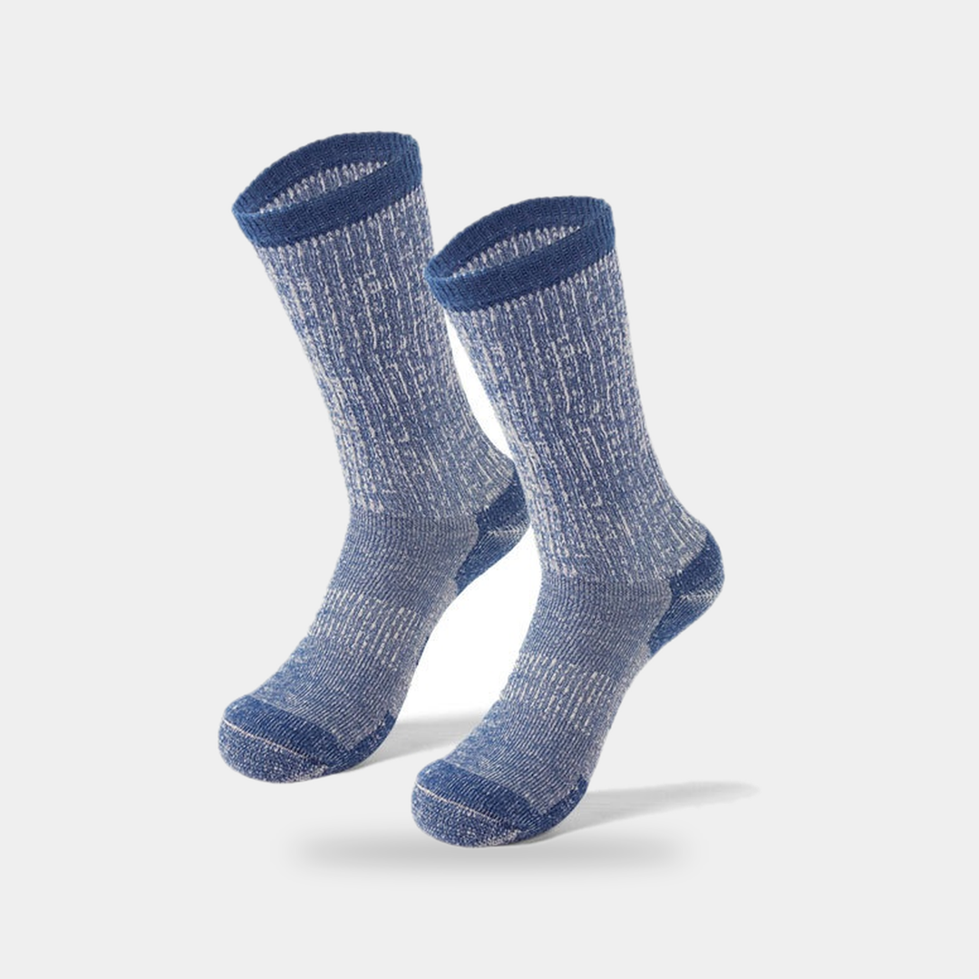 Chaussettes de Randonnée Homme Laine Mérinos Rembourrées