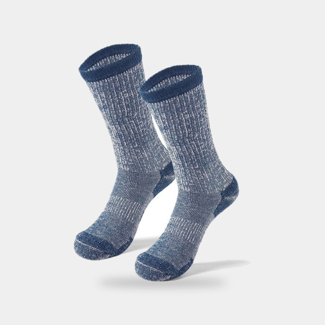 Chaussettes de Randonnée Homme Laine Mérinos Rembourrées