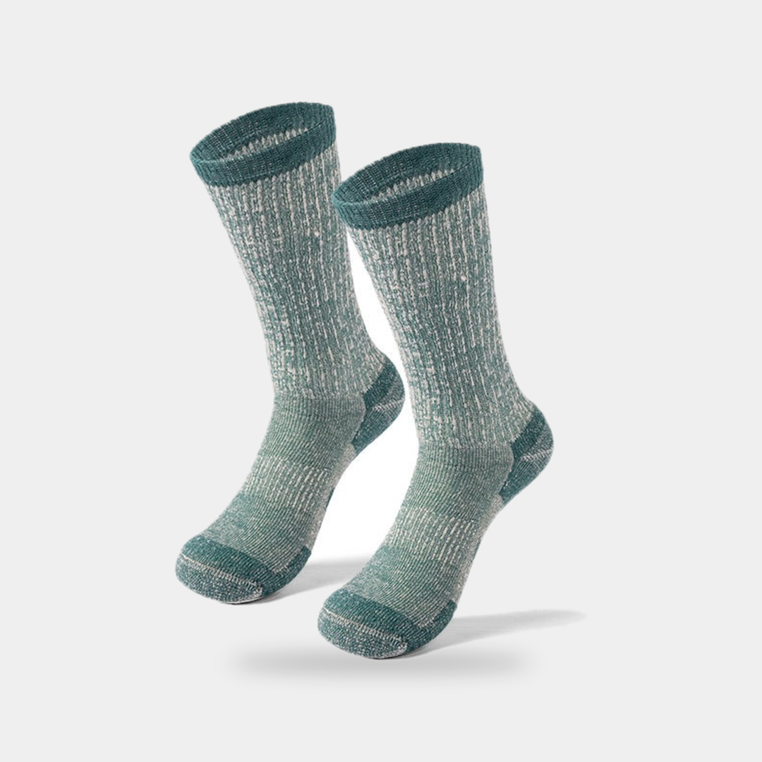 Chaussettes de Randonnée Homme Laine Mérinos Rembourrées