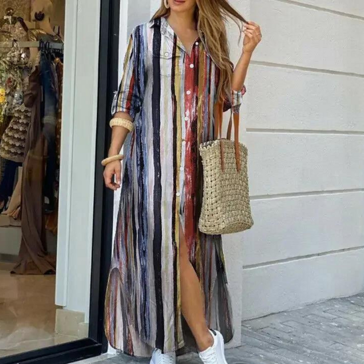 Floriana - Robe à fleurs tendance pour femmes