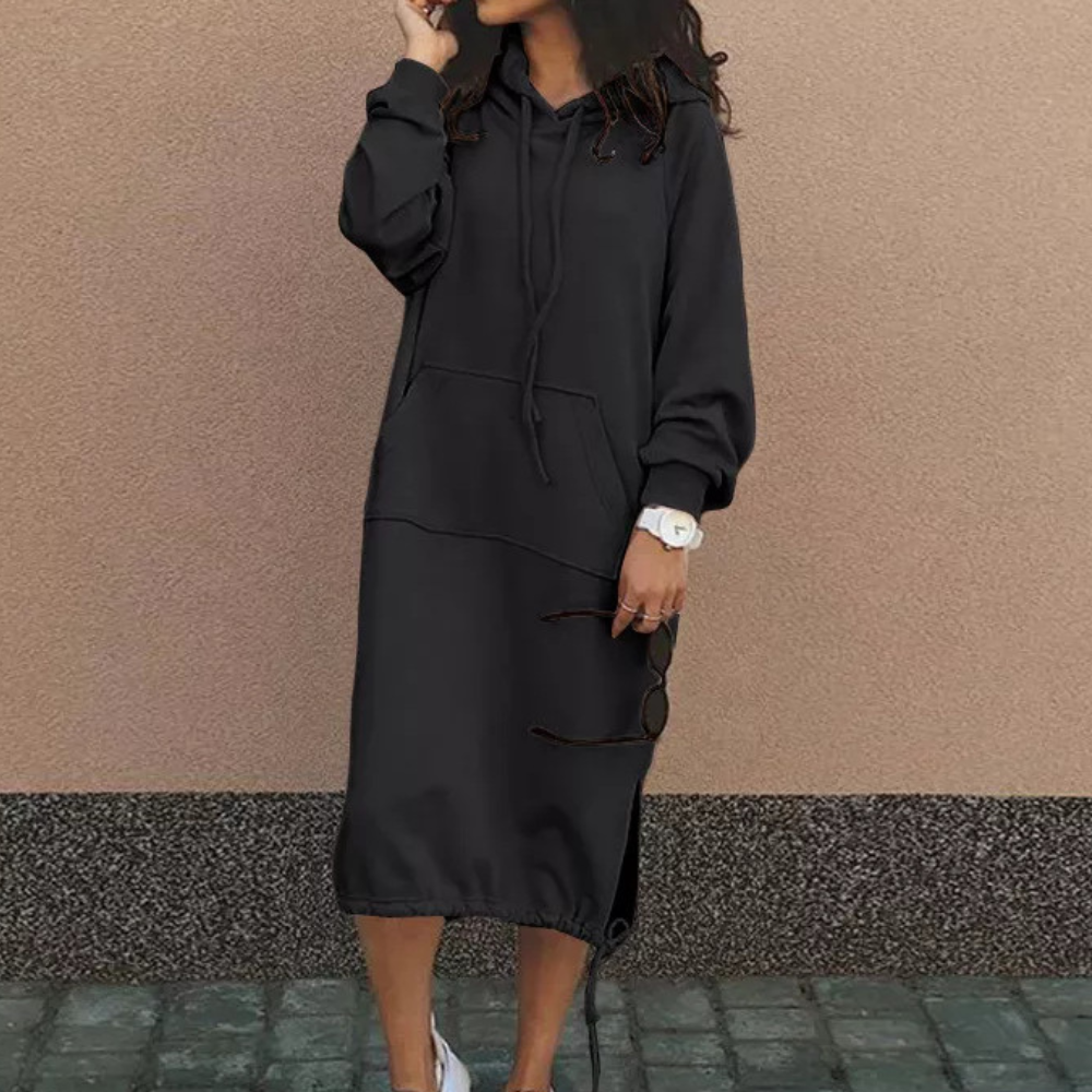 Rafaela - Robe pull à capuche pour femmes