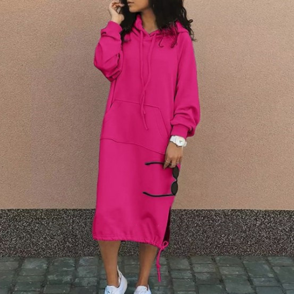 Rafaela - Robe pull à capuche pour femmes