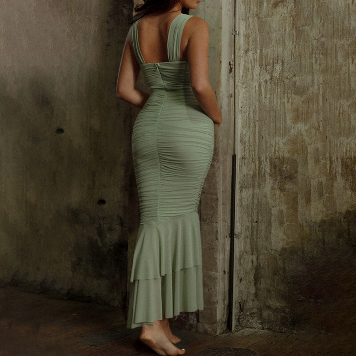 Aleksandra - Robe longue élégante et bien ajustée pour femmes
