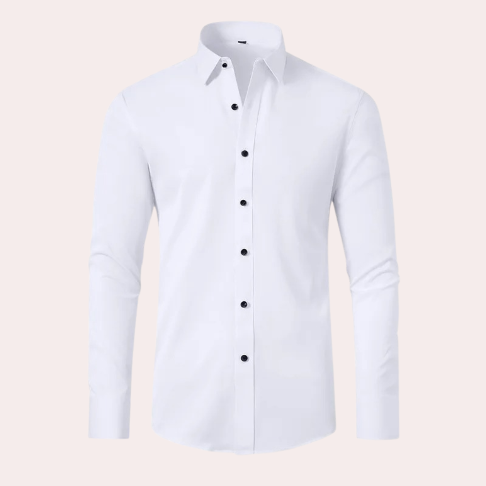 Lorenzo - Chemise élégante ultra extensible pour homme