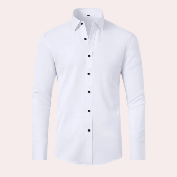 Lorenzo - Chemise élégante ultra extensible pour homme