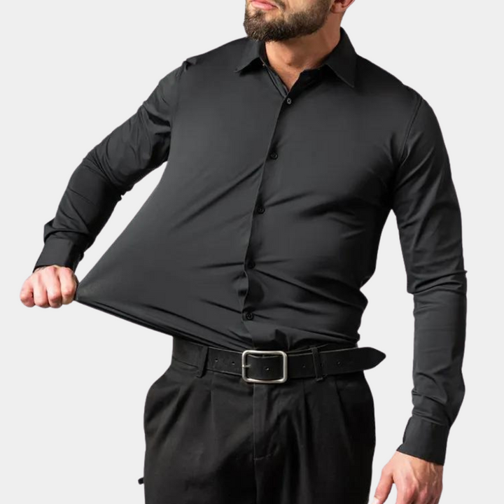 Lorenzo - Chemise élégante ultra extensible pour homme
