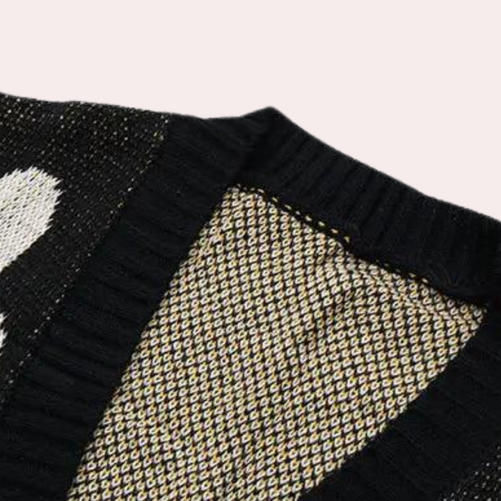 Lucine - Cardigan à imprimé floral joyeux pour femmes