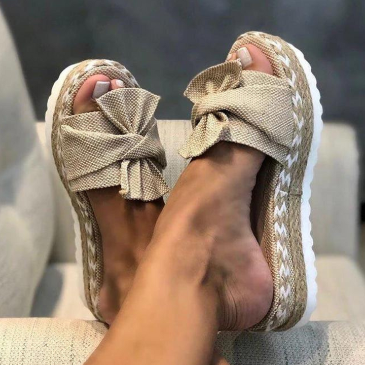 Irma - Sandales élégantes pour femmes avec nœud artistique