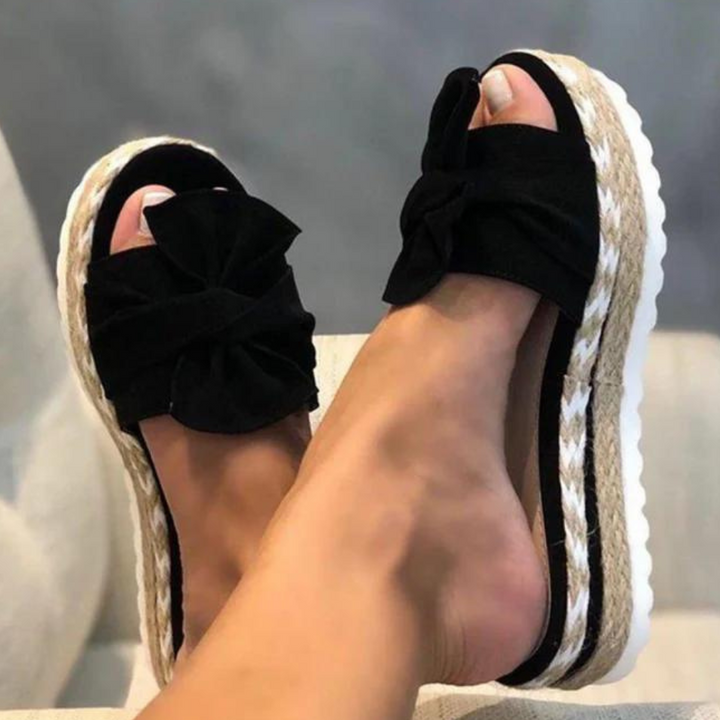 Irma - Sandales élégantes pour femmes avec nœud artistique