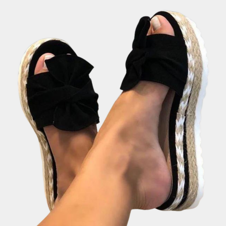 Irma - Sandales élégantes pour femmes avec nœud artistique