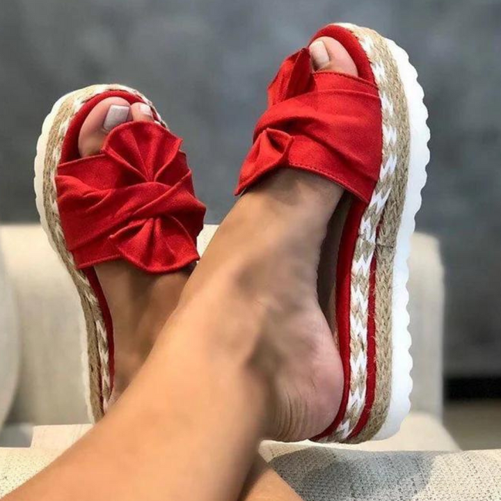 Irma - Sandales élégantes pour femmes avec nœud artistique