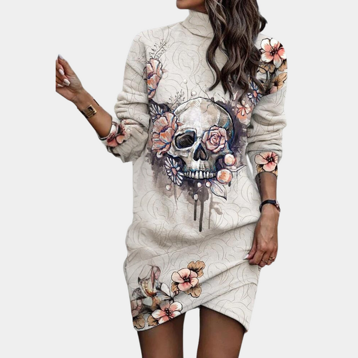 Venetia - Robe à manches longues à la mode pour femmes