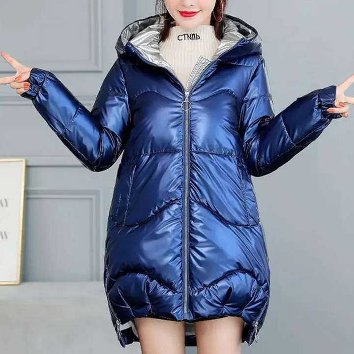 Amelia - Veste à capuche rembourrée élégante pour femmes
