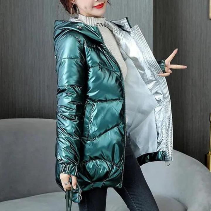Amelia - Veste à capuche rembourrée élégante pour femmes
