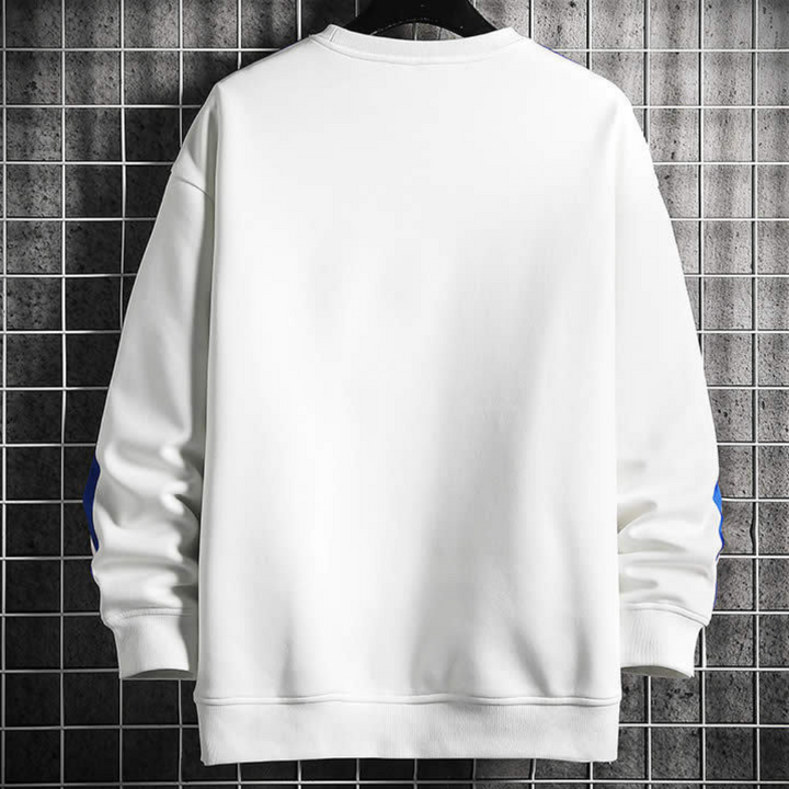 Alvaro - Sweat-Shirt Classique à Rayures Rétro