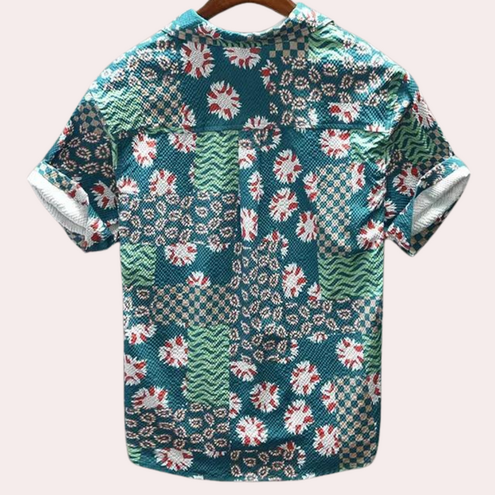 Victor - Chemise Hawaïenne Élégante pour Homme