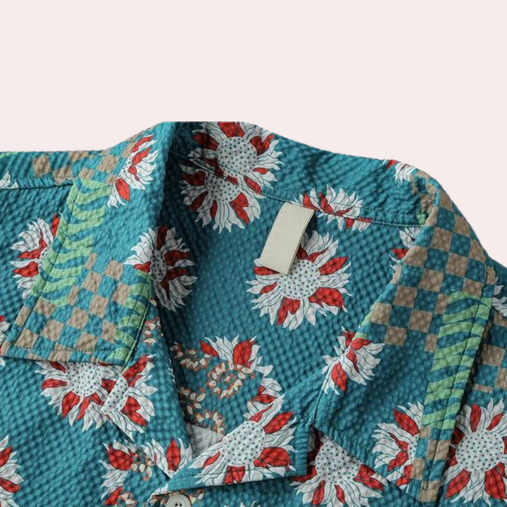 Victor - Chemise Hawaïenne Élégante pour Homme