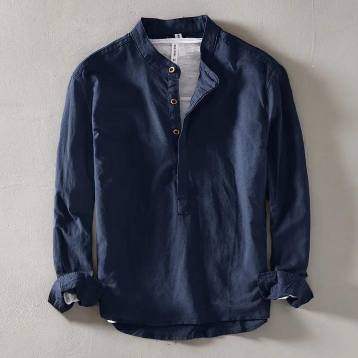 Ioan - Chemise à Manches Longues Élégance Décontractée