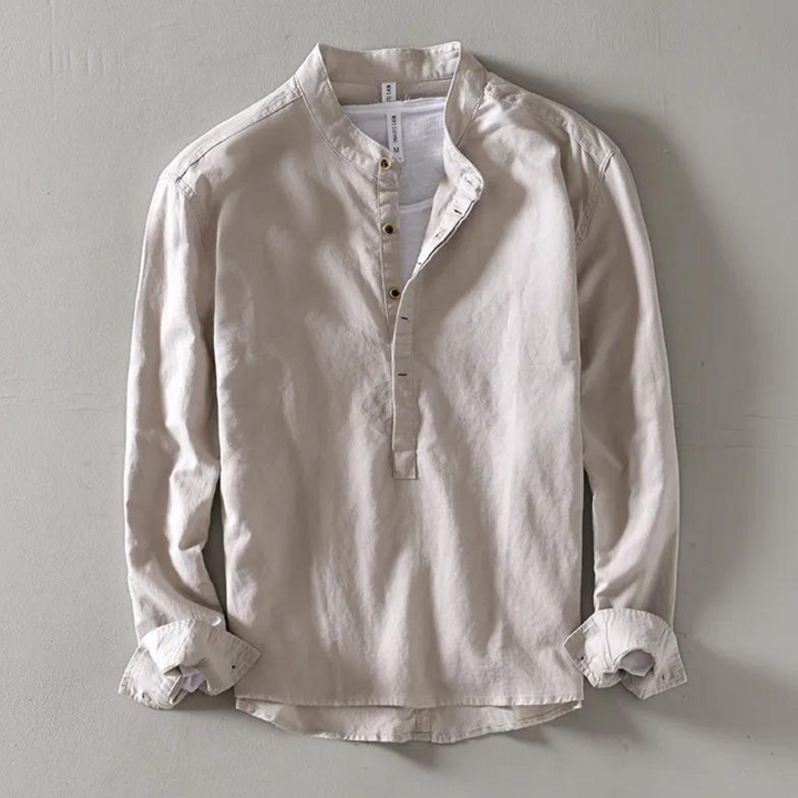 Ioan - Chemise à Manches Longues Élégance Décontractée