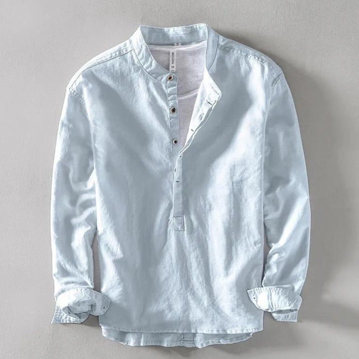 Ioan - Chemise à Manches Longues Élégance Décontractée