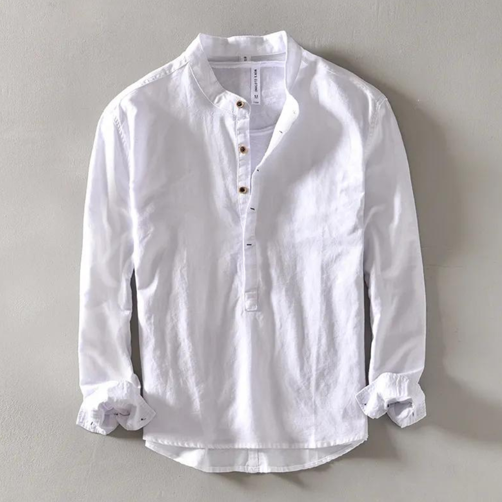 Ioan - Chemise à Manches Longues Élégance Décontractée