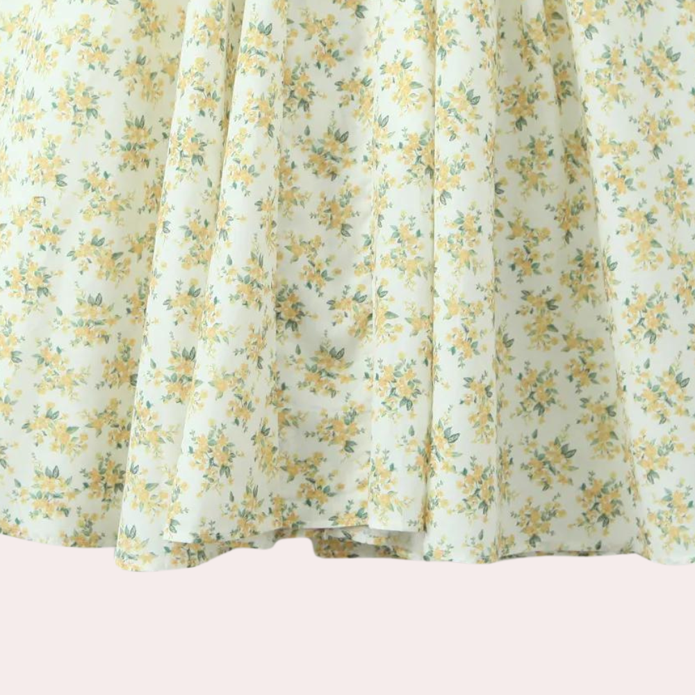 Mani - Robe estivale élégante à col V et dos nu