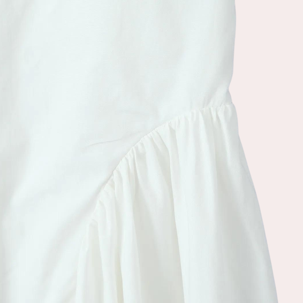 Mani - Robe estivale élégante à col V et dos nu