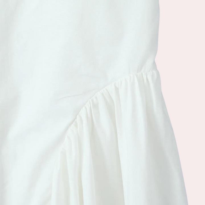 Mani - Robe estivale élégante à col V et dos nu