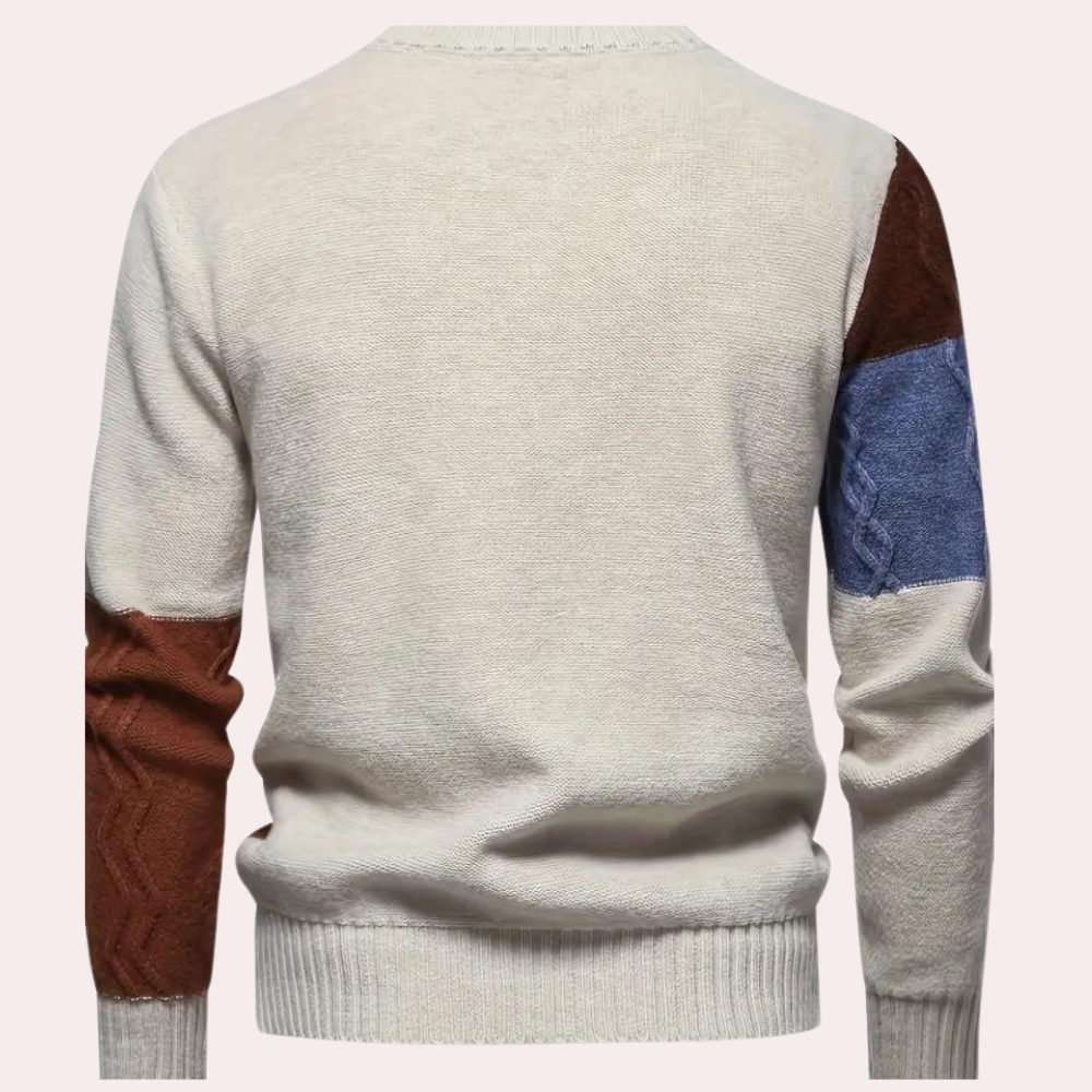 Boian - Sweater Élegant en Tricot pour Hommes