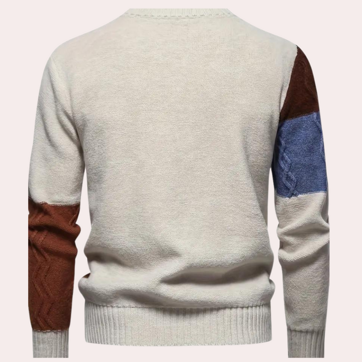 Boian - Sweater Élegant en Tricot pour Hommes
