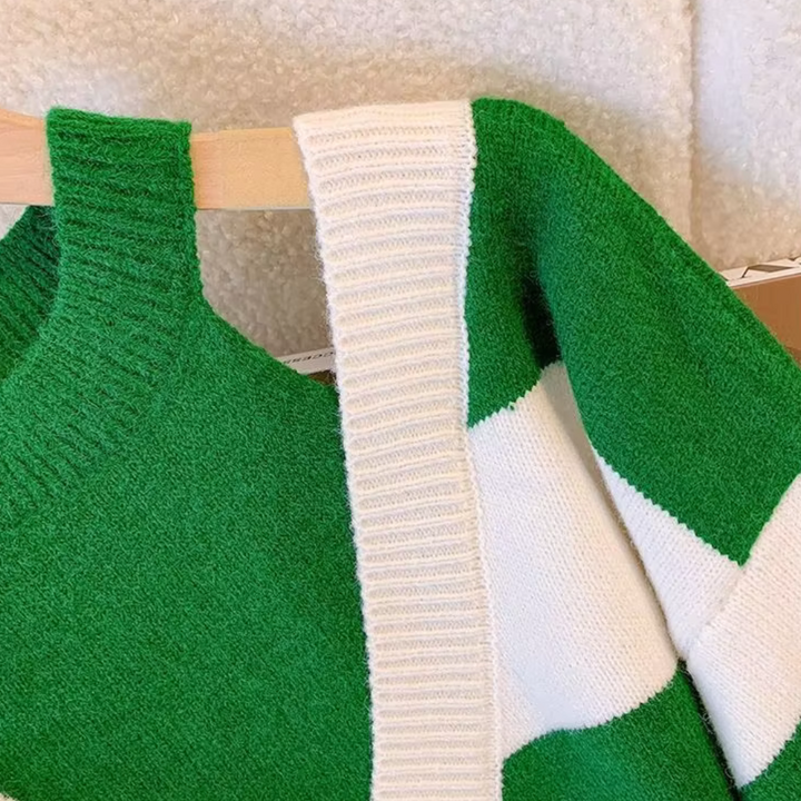 Portia - Pull à la mode à épaules ouvertes pour femmes
