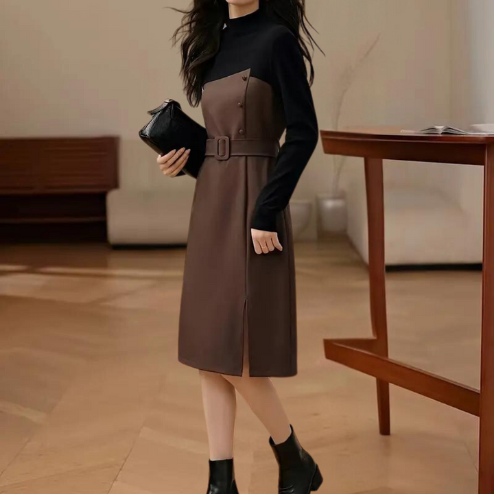 Cosmin - Robe midi de luxe pour femmes