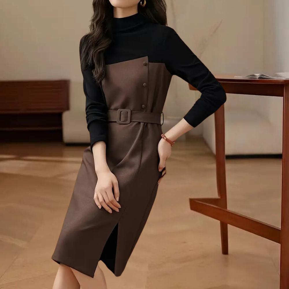 Cosmin - Robe midi de luxe pour femmes