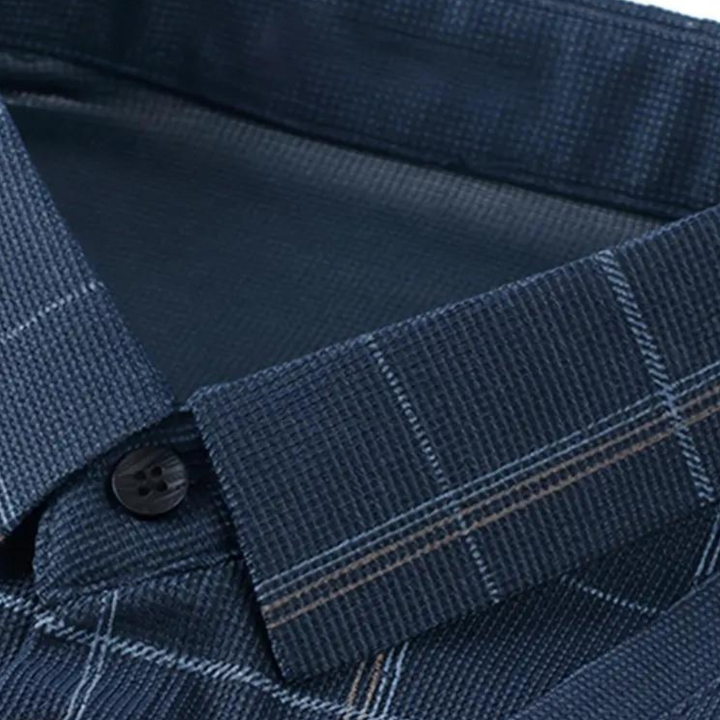 Bram - Pull Chemise à Carreaux pour Hommes Élégant