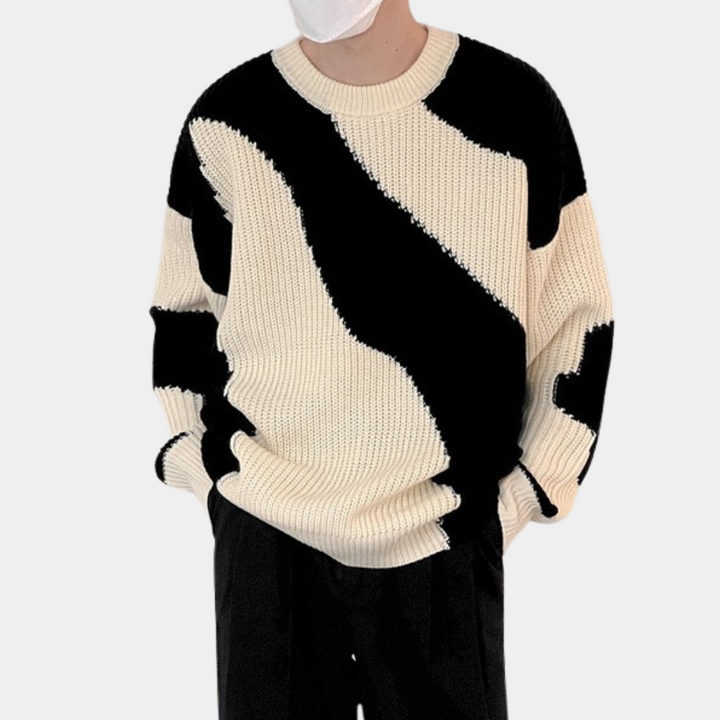 Pavlos - Pull Tricoté pour Hommes