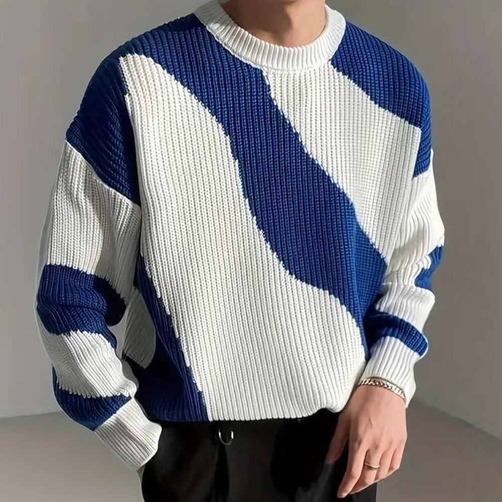 Pavlos - Pull Tricoté pour Hommes