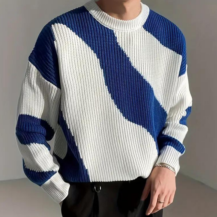 Pavlos - Pull Tricoté pour Hommes