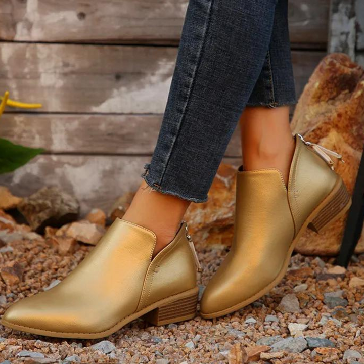 Dafni - Bottines à Bout Pointu pour Femme