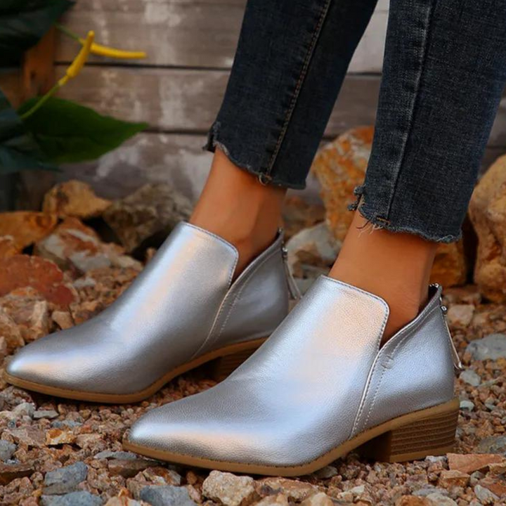 Dafni - Bottines à Bout Pointu pour Femme