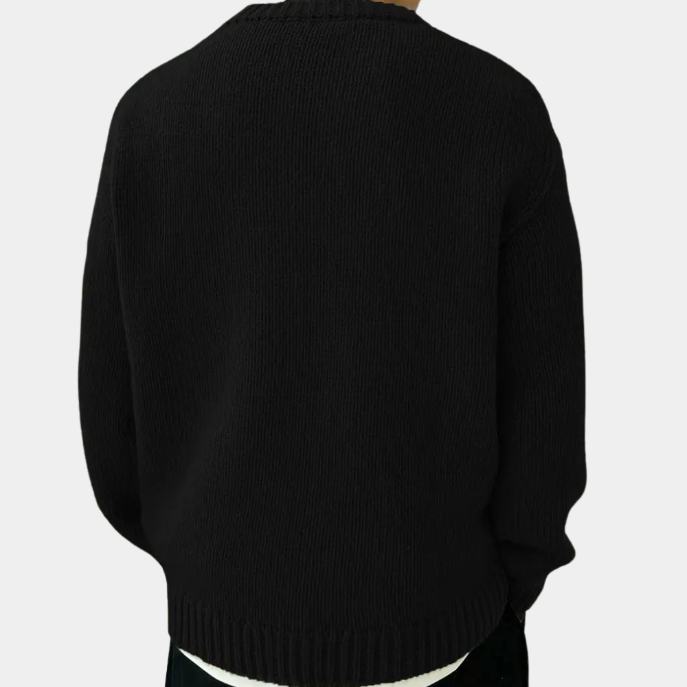 Audrick - Pull Tricoté Confort pour Hommes