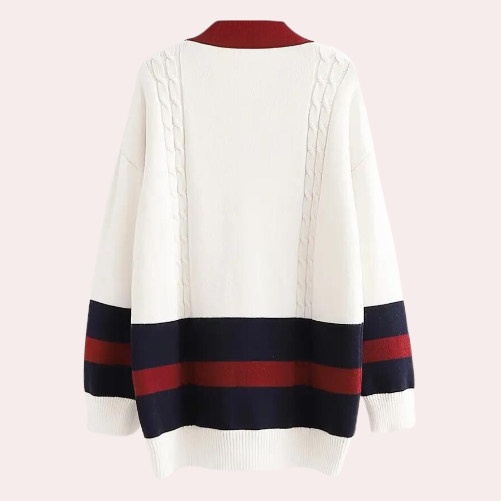 Juliana - Cardigan Stylé avec Boutons pour Femmes