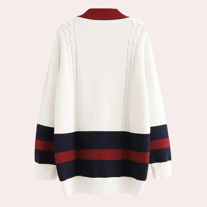Juliana - Cardigan Stylé avec Boutons pour Femmes