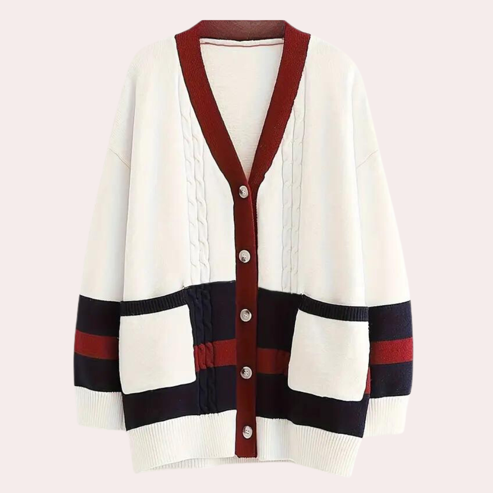 Juliana - Cardigan Stylé avec Boutons pour Femmes