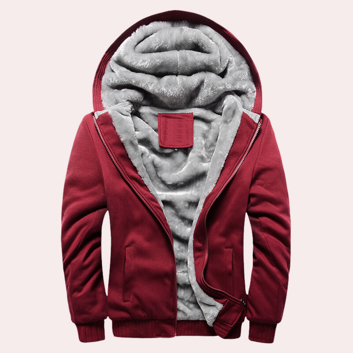 Kari - Veste chaude à capuche pour hommes