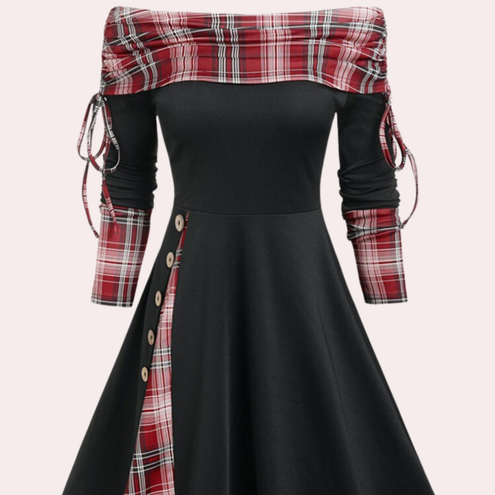 Winona - Élégante robe à épaules dénudées pour femmes