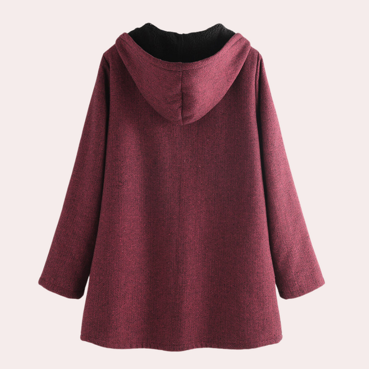 Ajla - Veste confortable avec capuche pour femme